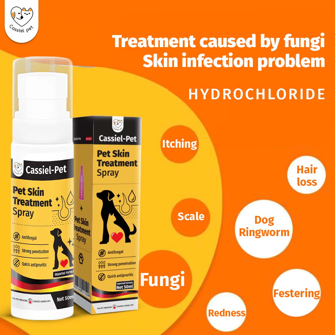 Cassiel Pet Antifungal Wound Spray 60ml
