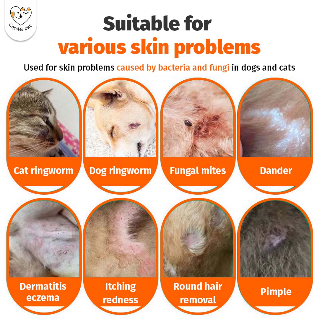 Cassiel Pet Antifungal Wound Spray 60ml
