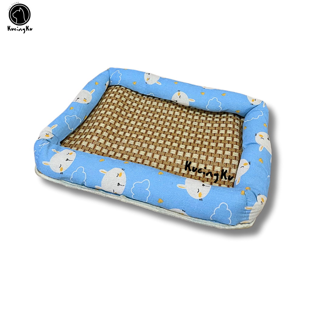Rattan Cooling Bed Pet Cushion
