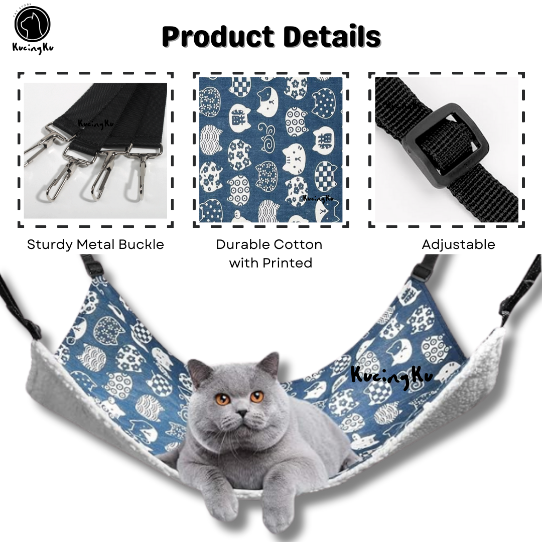 Cat Hanging Hammock