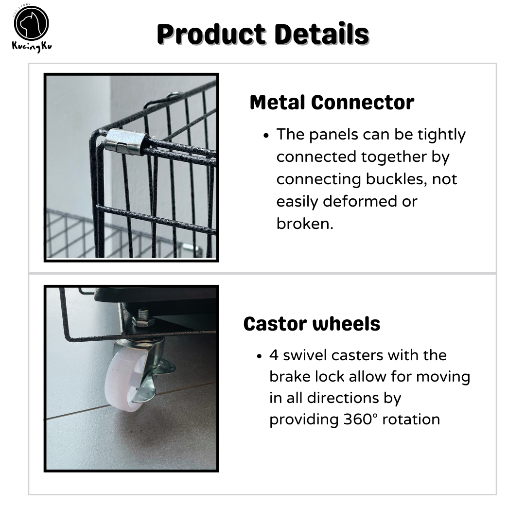 2 Tier Cat Cage