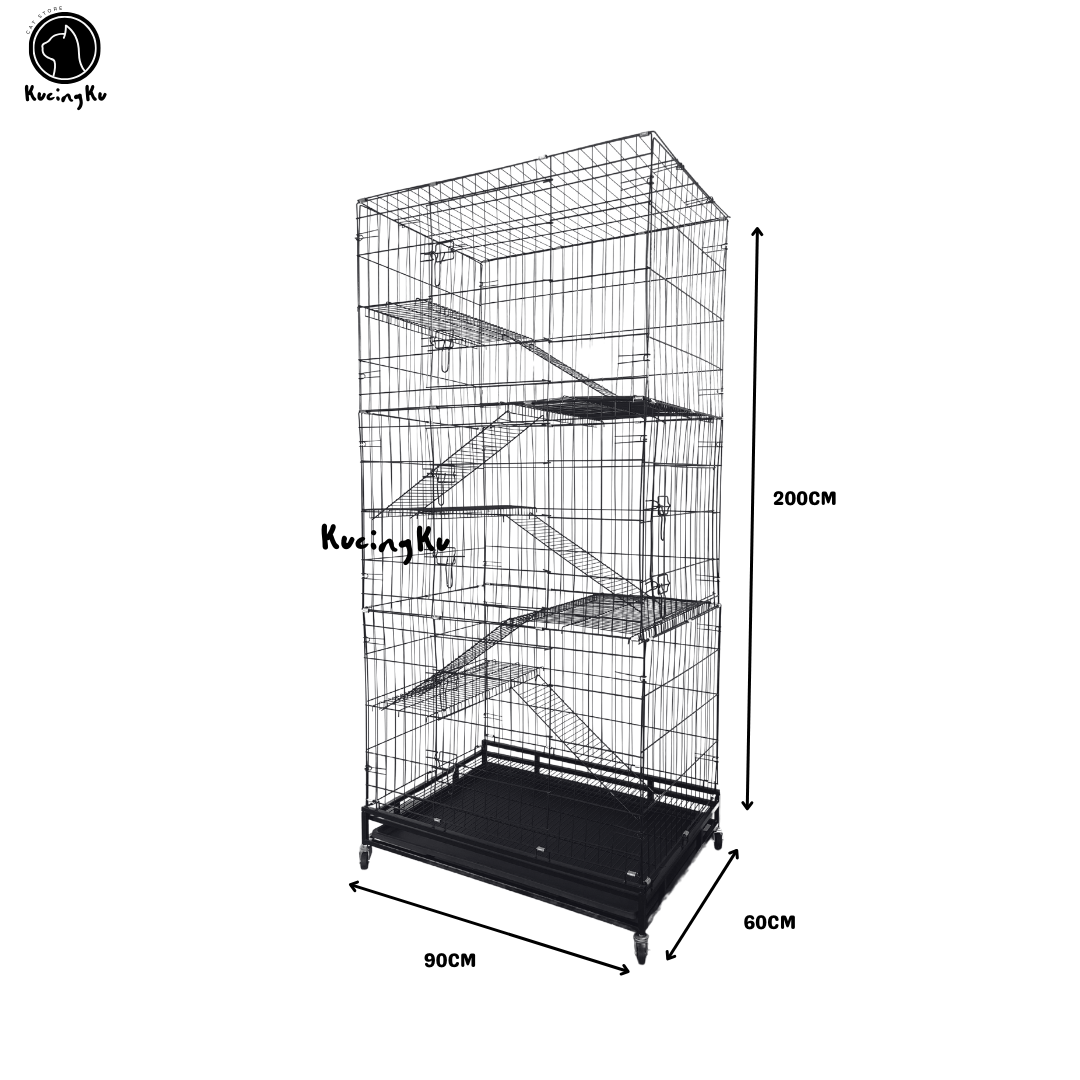 5 Tier Cat Cage