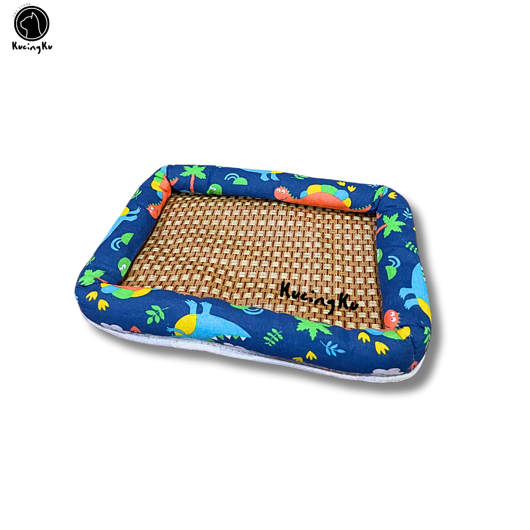 Rattan Cooling Bed Pet Cushion